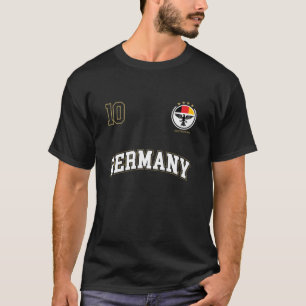 Duitsland Shirt Voetbal Team 10 Duitse Sport TERUG