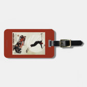 Duitsland - Skier Jumping Bagagelabel (Voorkant horizontaal)