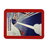 Duitsland - Skiing in the Black Forest Magneet (Horizontaal)