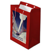 Duitsland - Skiing in the Black Forest Medium Cadeauzakje (Achterkant Gekanteld)