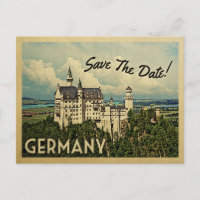 Duitsland sparen de datum Neuschwanstein Castle