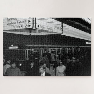  Duitsland Station München Marienplatz Legpuzzel