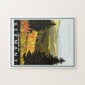 Duitsland Summer Travel Poster Puzzle Legpuzzel (Horizontaal)