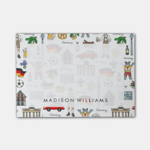 Duitsland   Symbolen Patroon Post-it® Notes