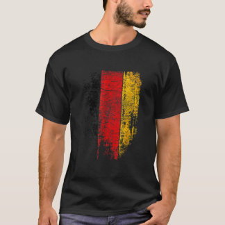 Duitsland T Shirt Vrouwen Mannen Noodlijdende Deut