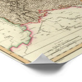 Duitsland ten zuiden van de Mayan Poster (Hoek)