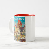 DUITSLAND TWEEKLEURIGE KOFFIEMOK (Voorkant links)