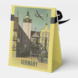 DUITSLAND Vintage Travel Gunbox Bedankdoosjes