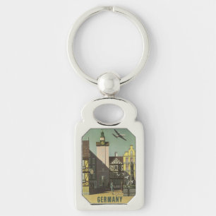 DUITSLAND Vintage Travel key chain Sleutelhanger