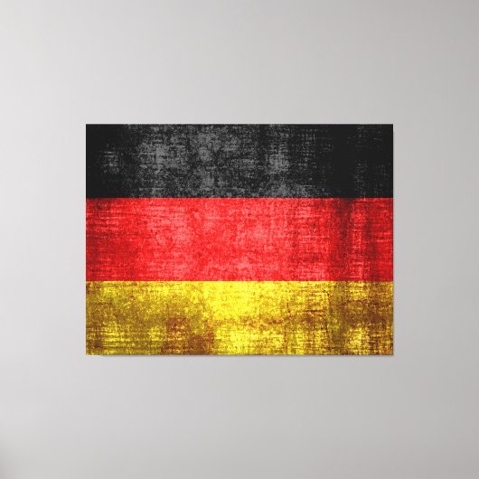 Duitsland Vlag  Canvas Afdruk (Voorkant)
