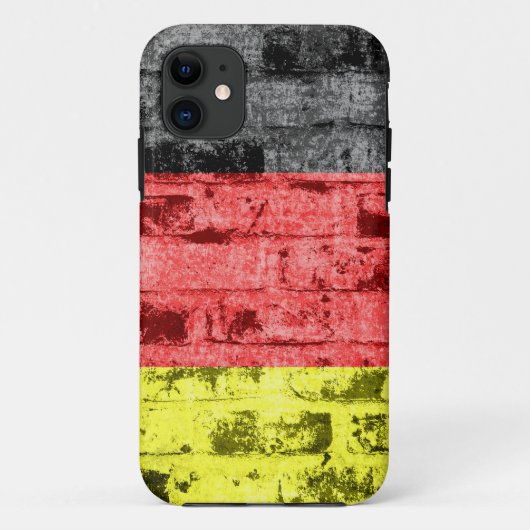 Duitsland Vlag Case-Mate iPhone Case (Achterkant)