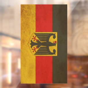 Duitsland Vlag ontwerp Raamsticker