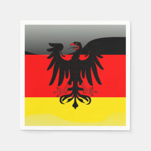Duitsland vlag-Wapen Servetten