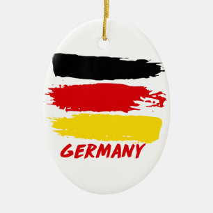 Duitsland vlaggen design keramisch ornament