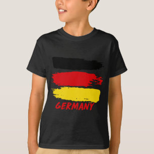 Duitsland vlaggen design t-shirt