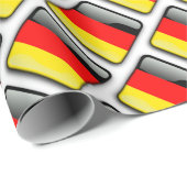 Duitsland vlagpapier cadeaupapier (Rol Hoek)