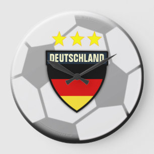 Duitsland Voetbal Clock Grote Klok