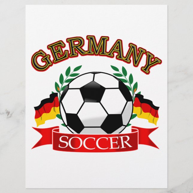 Duitsland voetbal design (Voorkant)
