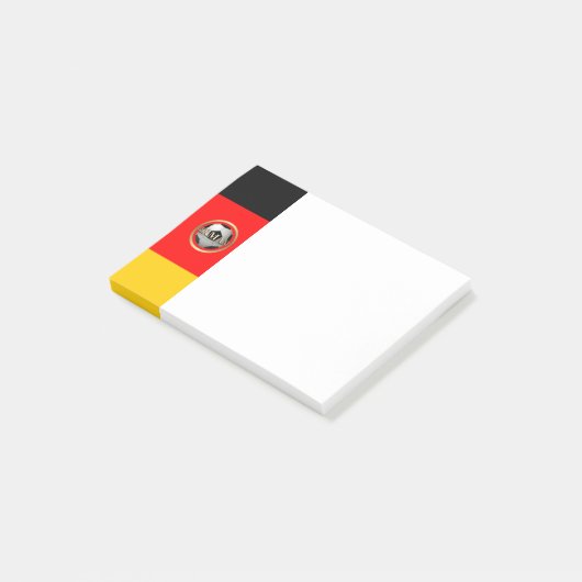 Duitsland Voetbal Post-it® Notes (Schuin)