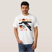 Duitsland voetbalteam T-Shirt (Voorkant volledig)
