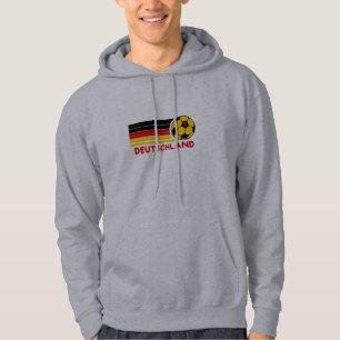 Duitsland Voetbaltrui met capuchon Hoodie
