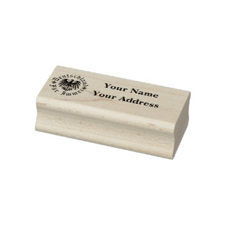 Duitsland voor altijd/ zwarte adelaar/ retouradres 	rubberstempel