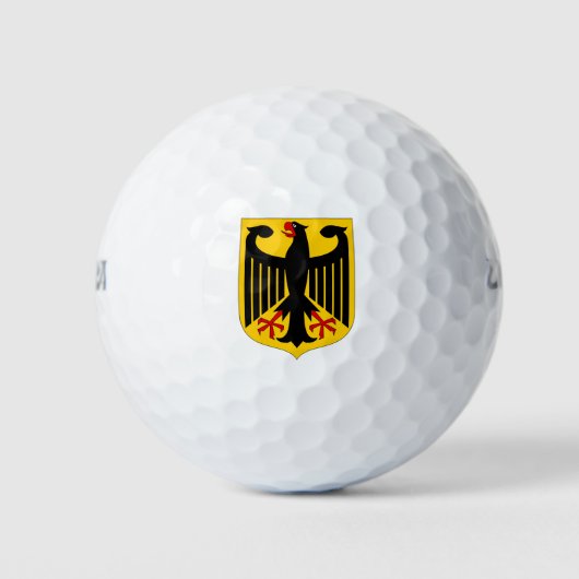 Duitsland wapenschild Golfballen (Voorkant)