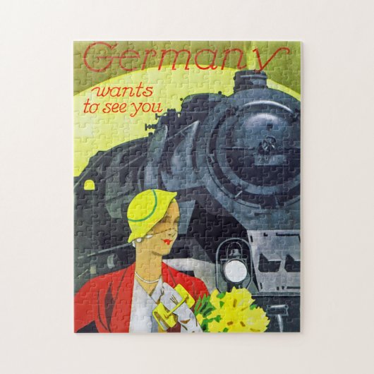 Duitsland wil je zien legpuzzel (Verticaal)