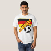 DUITSLAND World Soccer Fan Tshirts (Voorkant volledig)