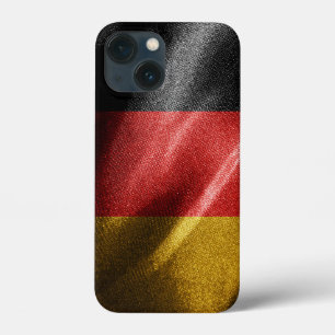 Duitsland zijde vlag iPhone 13 mini hoesje