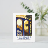 -Duitsland zwarte-woudkunst Briefkaart (Staand voorkant)