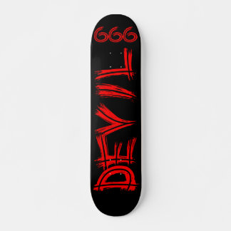 Duivel 666 Skateboard