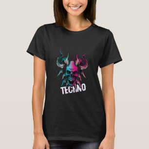 Duivel Bot Tekno Rave Muziek Harde Techno Raver Do T-shirt