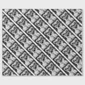 duivel cadeaupapier (Vlak)