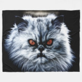 DUIVEL CAT FLEECE DEKEN (Voorkant (Horizontaal))