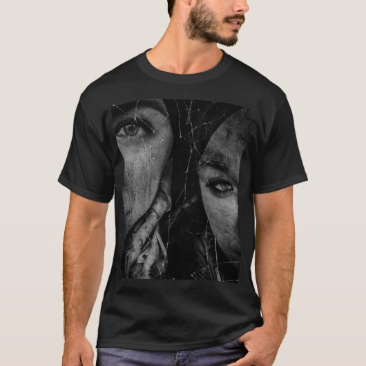 Duivel en engel t-shirt (Voorkant)