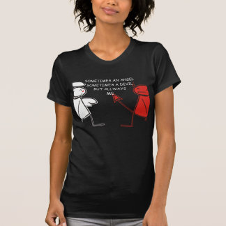duivel/engel t-shirt