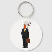 Duivel in een pak sleutelhanger (Achterkant)