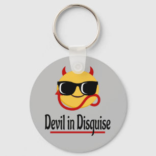 duivel in vermomming Emoji Hot Trendy Funny Sleutelhanger
