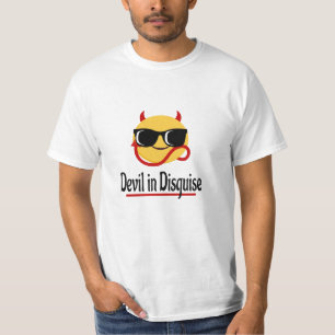 duivel in vermomming Emoji Hot Trendy Funny T-shirt