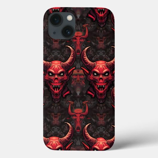 Duivel iPhone13 hoesje (Achterkant)