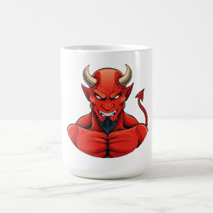 Duivel koffiemok
