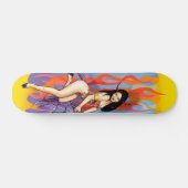 Duivel Meisje 2 Skateboard (Horizontaal)