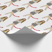 duivel meisje cadeaupapier (Hoek)