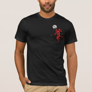 duivel op mijn schouder t-shirt