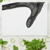 duivelhorens hand theedoek (Gevouwen)
