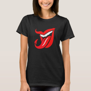 Duivels Tong Lui Halloween Kostuum Eng Creepy S T-shirt