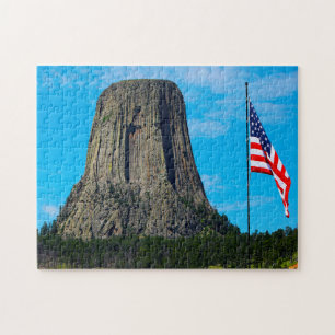 Duivels Toren Wyoming. Legpuzzel