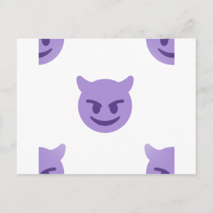 duivelse emoji briefkaart