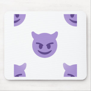 duivelse emoji muismat